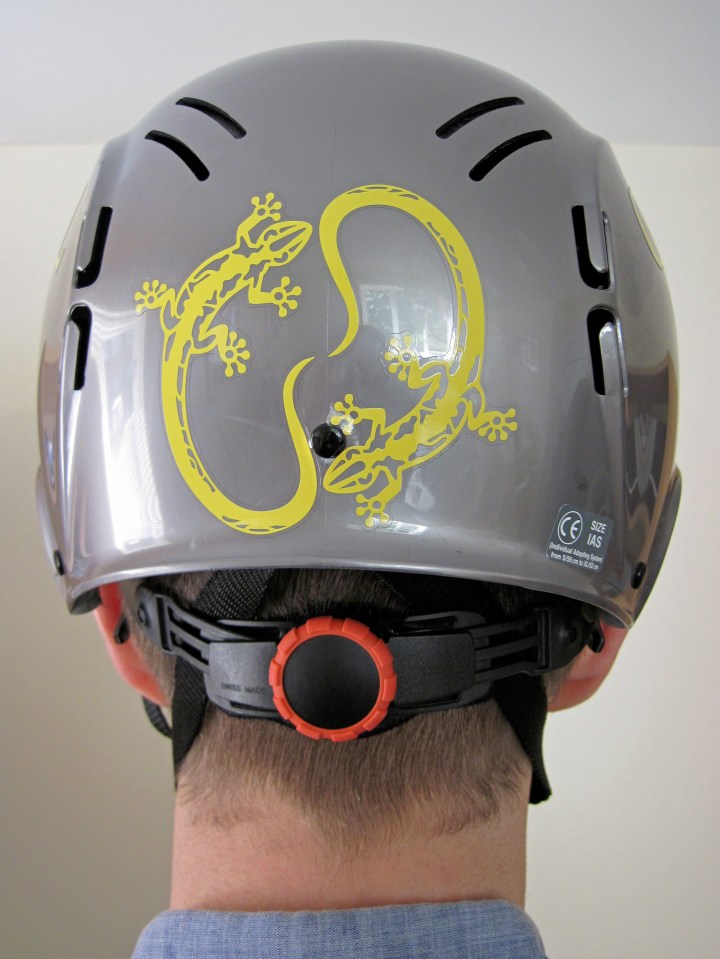 Rear view of the Grivel Salamander XL.