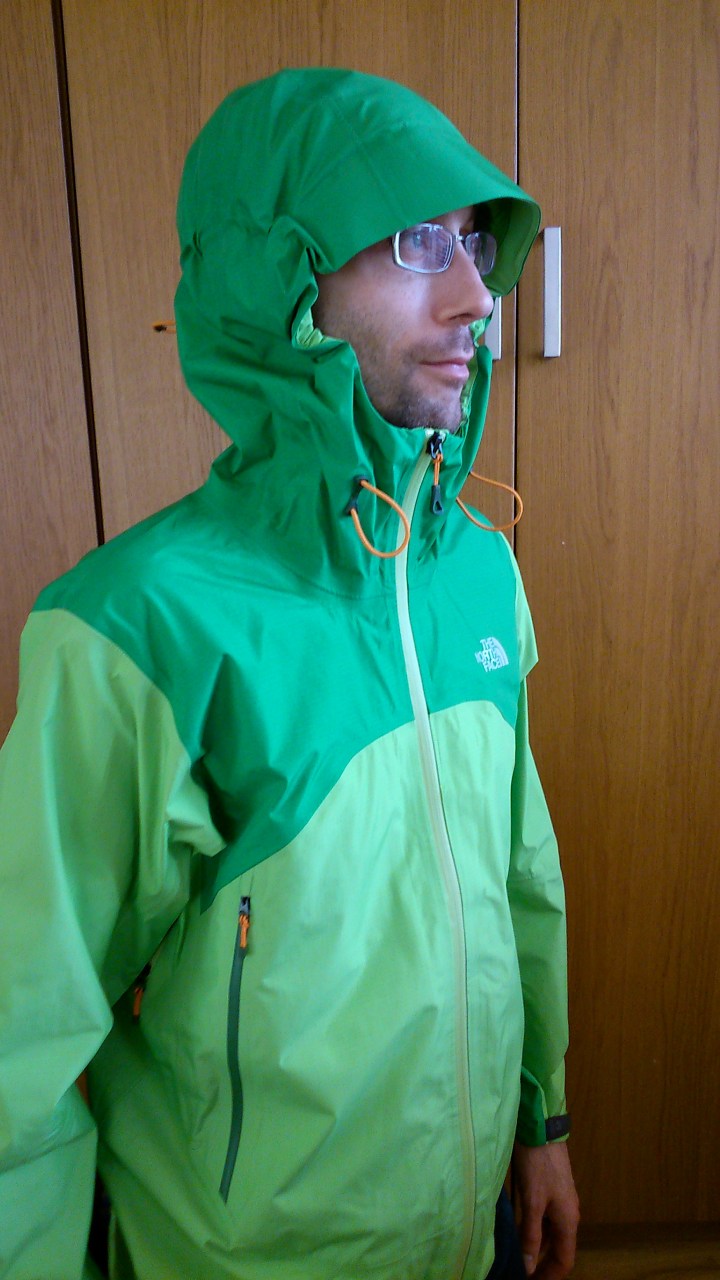 Me in the North Face Alpine Project Jacket that I won.