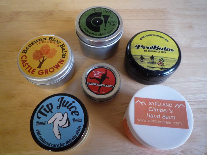 The balms I tried