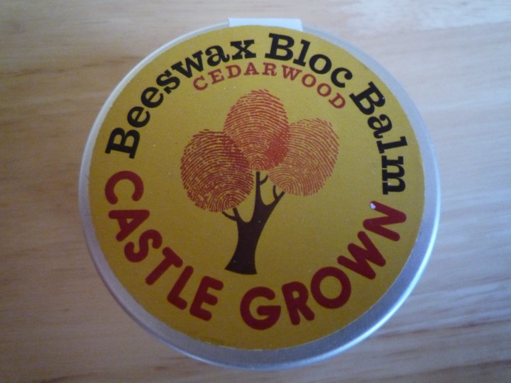 Castle balm tin