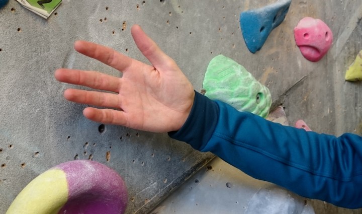 The cuff of Arc'teryx's Straibo Hoody.