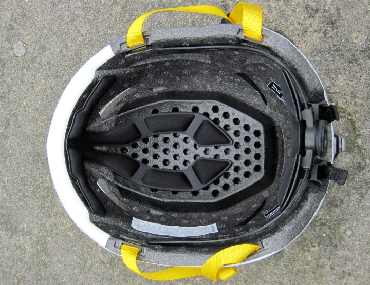 The inside of the Salewa Vega