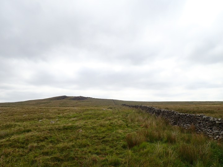 Route to High Crag on Craven Moor.